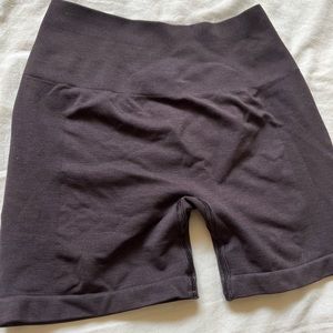 Alphalete Amplify Chocolate Brown size small shorts